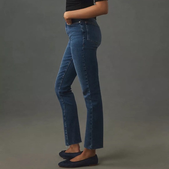 NWT Good American Good Legs Mid Rise Cigarette Jeans from Anthropologie - Picture 4 of 5